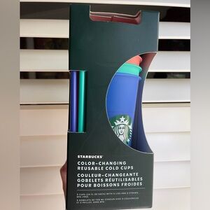 Starbucks Reusable Color Changing Cups